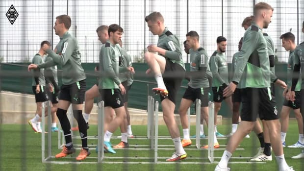 Gladbach stars prepare for Eintracht Frankfurt